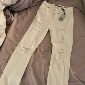 Top Shop Jeans - White JAMIE High Waist